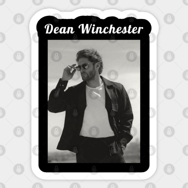 Dean Winchester / 1978 Sticker by DirtyChais